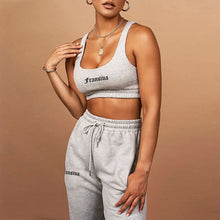 Load image into Gallery viewer, 𝕱𝖗𝖆𝖓𝖘𝖎𝖛𝖆 women 2 piece tank jogger set