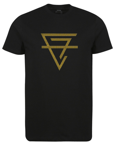 CF rhinestones logo tees