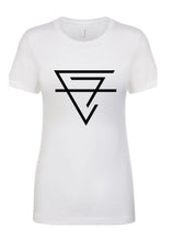 Load image into Gallery viewer, CF signature logo ladies T-shirt